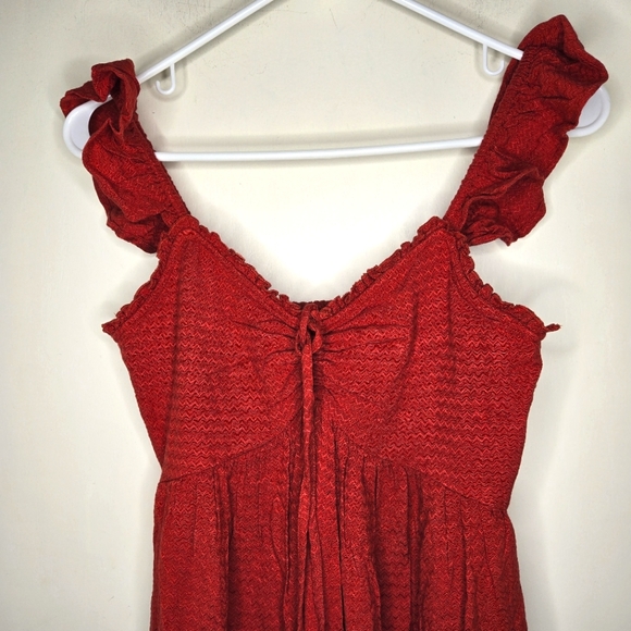 NWT Band of the Free red maxi dress XS - Picture 7 of 8